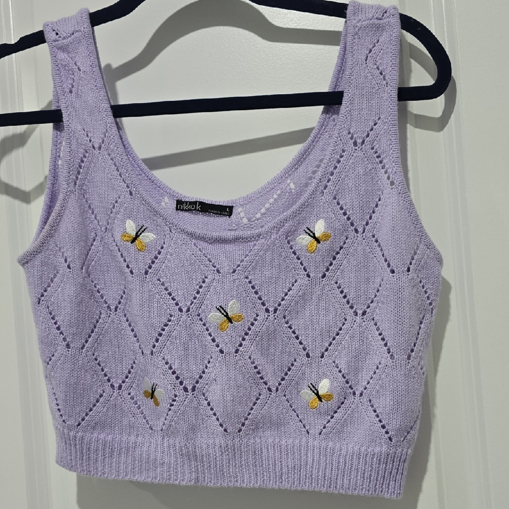 Nikka K  Embroidered Women's Top